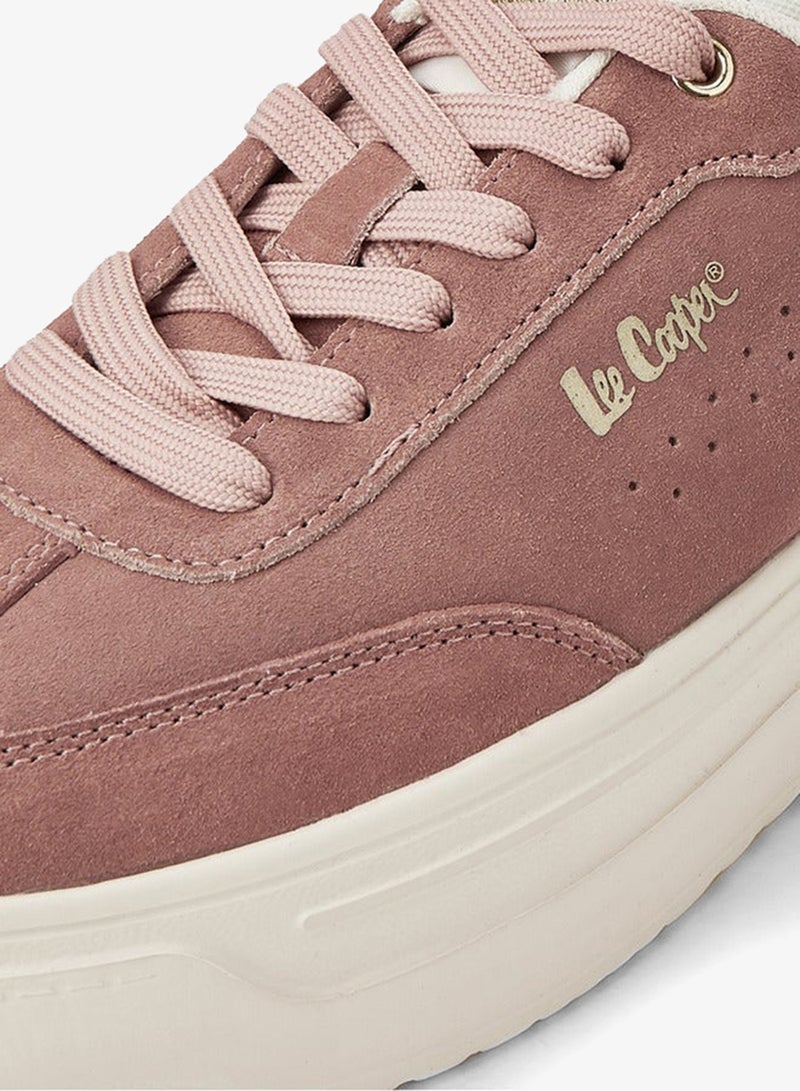 Lee Cooper Women's Textured Lace-Up Sneakers - Image 5